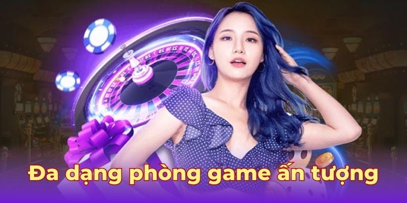 Đa dạng phòng game ấn tượng Đa dạng phòng game ấn tượng